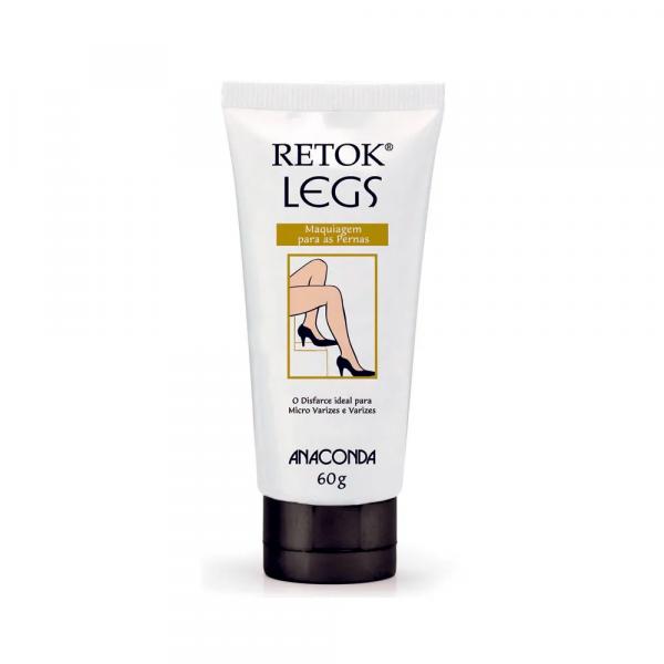 Anaconda - Retok Legs Bisnaga 60 ml Médio (Maquiagem p/ Pernas)