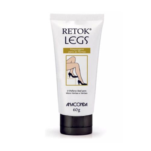 Anaconda Retok Legs Maquiagem P/ Pernas Claro 60g