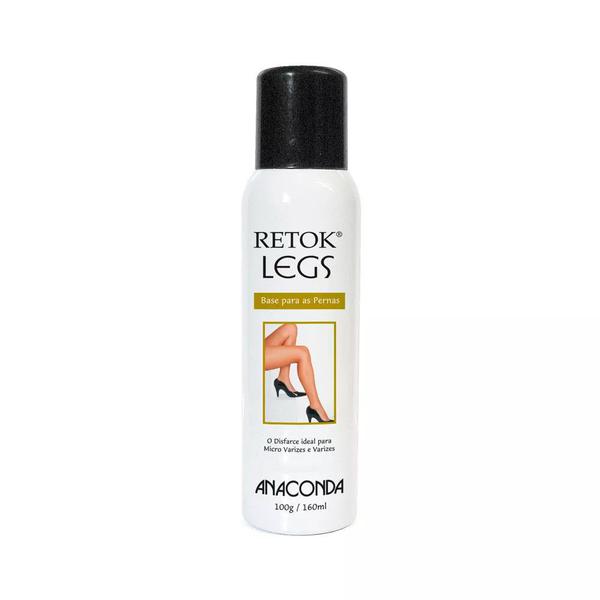 Anaconda - Retok Legs Spray 100 G/160 Ml Escuro (Maquiagem P/ Pernas)