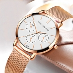 Women Girl Luxury Watches Stainless Steel Analog Quartz Bracelet Wrist Watch