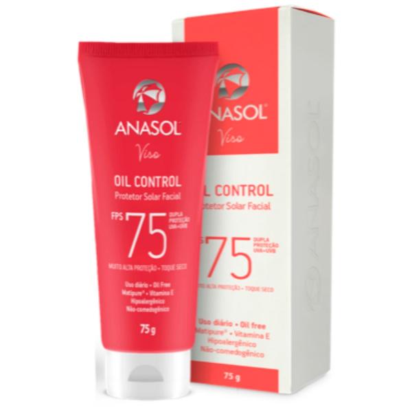 Anasol Facial Oil Control Fps 75 75 G - Dahuer