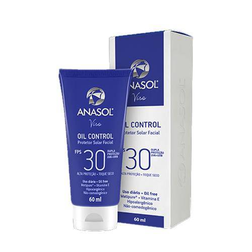 Anasol Prot Solar Facial Oil Control Fps30 60ml
