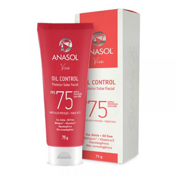 Anasol Protetor Solar Facial FPS 75 Oil Control 75g - 0