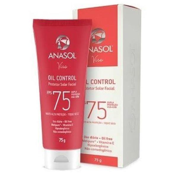 Anasol Protetor Solar Facial Oil Control Fps75 75g - Dahuer