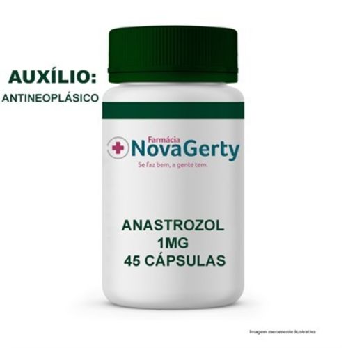 Anastrozol 1mg 45 Cápsulas