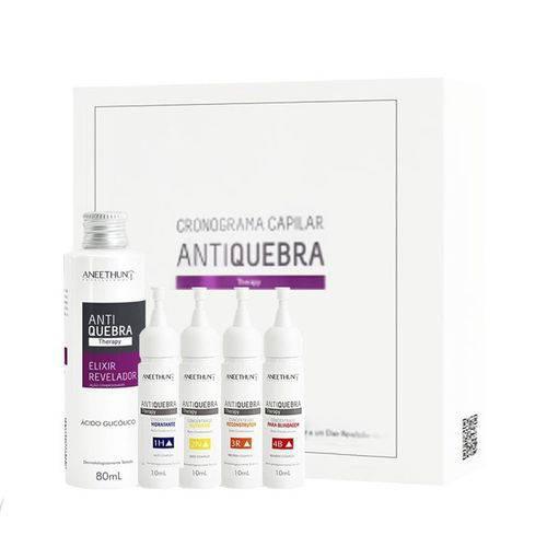 Aneethun Antiquebra Therapy Cronograma Capilar Kit 5 Produtos