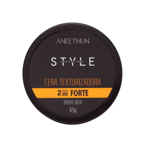Aneethun Cera Texturizadora Style Profissional Forte Seco 65gr