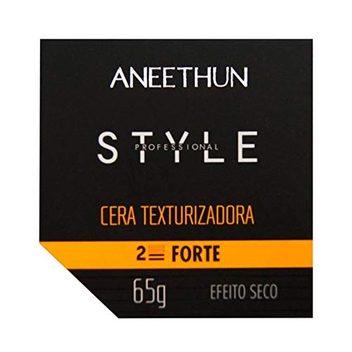 Aneethun Cera Texturizadora Style Profissional Forte 2 Seco 65gr
