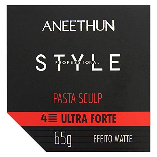 Aneethun pasta sculp style profissional ultra forte 65g efeito matte