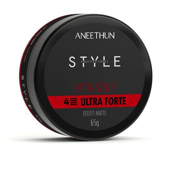 Aneethun Pasta Sculp Style Profissional Ultra Forte 65g Efeito Matte