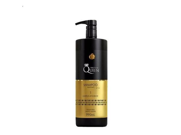 Aneethun Shampoo Queen Treatment Limpeza Eficiente 990ml Geleia Real