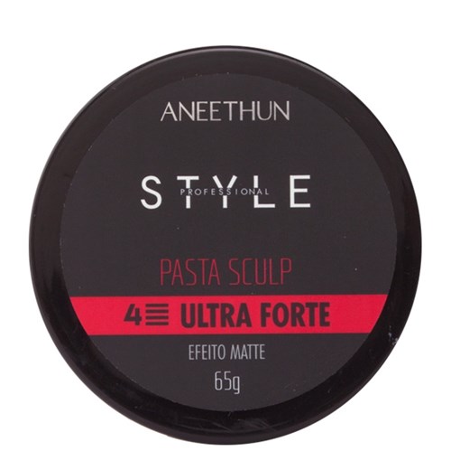 Aneethun Style Pomada Sculp Fixação Ultra Forte 65 G