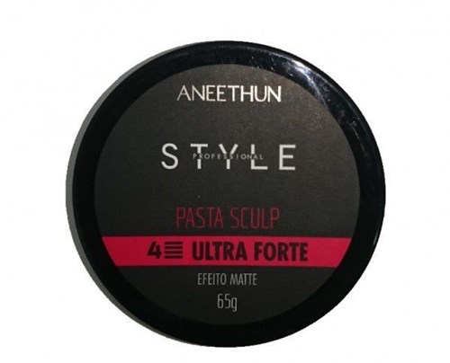 Aneethun Style Pomada Sculp Fixação Ultra Forte 65g