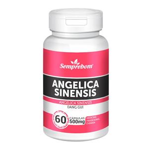 Angelica Sinensis - Semprebom - 60 Caps - 500 Mg - Sem Sabor - 60 Cápsulas