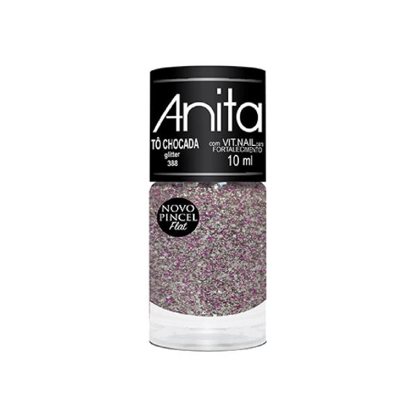 Anita Esmalte com Glitter Tô Chocada 388 10ml