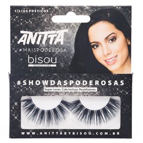 Anitta #SHOWDASPODEROSAS Bisou - Cílios Postiços Cílios Postiços - Único