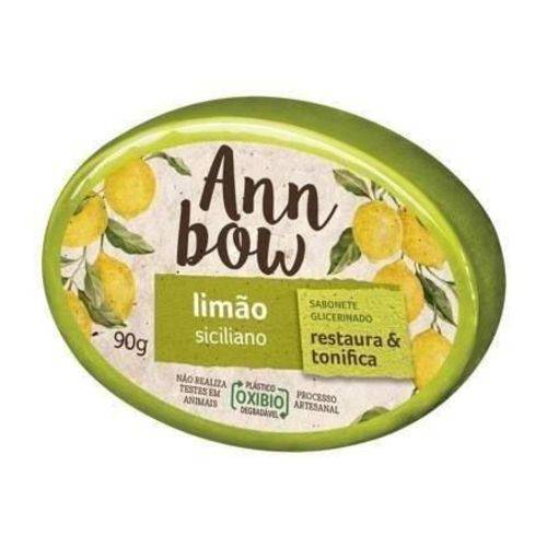 Ann Bow Limão Sabonete Glicerina 90g (kit C/03)