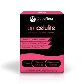 Anti Celulite - 500 Mg - 60 Cápsulas - Nutreflora