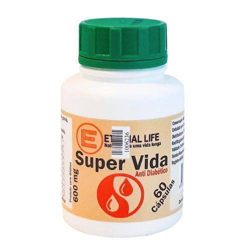 Anti Diabético Super Vida (Kit com 06 Potes) - 360 Cápsulas