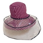 Anti-Epidemic Fisherman Hat removível Isolamento Placa Máscara Fisherman Hat