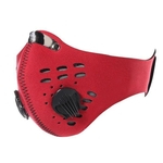 Anti-Fog Pm2,5, Máscara de carvão ativado de pó de tecido impermeável proteção de vento