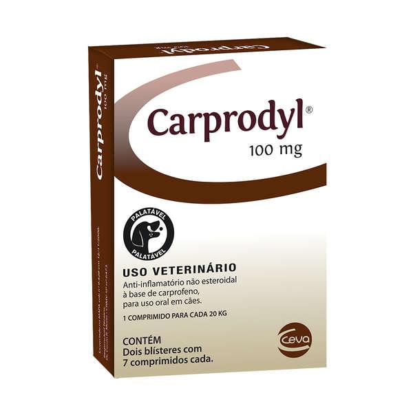 Anti-Inflamatório Ceva Carprodyl para Cães 100mg