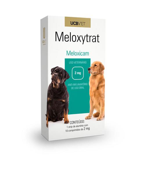 Anti-Inflamatório Meloxytrat 2mg C/10 Comp. UCBVET