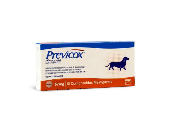 Anti-Inflamatório Previcox 57mg 10 Comprimidos - Merial