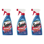 Anti Mofo Desodorizador de ambientes Sanol 330 ml Bactericida e Antimofo Pulverizador Spray 3 unidades