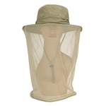 Anti-mosquito Outdoor Hat Máscara com cabeça Net malha Rosto