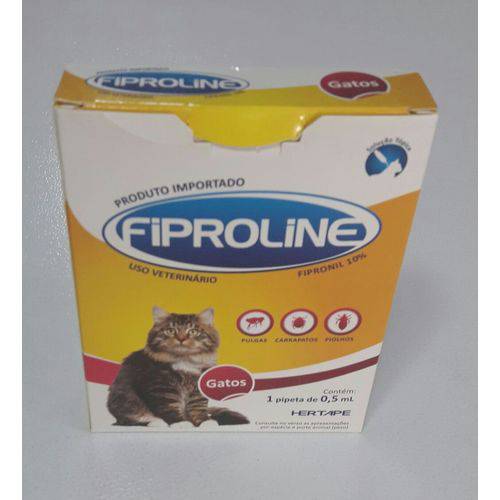 Anti-Pulgas para Gatos Fiproline