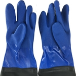 Anti-Slip Luvas Reutilizáveis Luvas De Costura Industrial 70 Centímetros Anti-corrosão