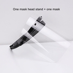 Anti-Spitting Wind-Proof Dust-Proof máscara transparente cozinha cozinhar máscara para os olhos