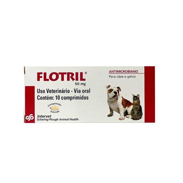 Antibiótico Flotril 50MG 10/Comprimidos - Msd