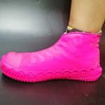 Antiderrapante de silicone Overshoes reutilizáveis ¿¿à prova de chuva impermeável Sapatos Covers