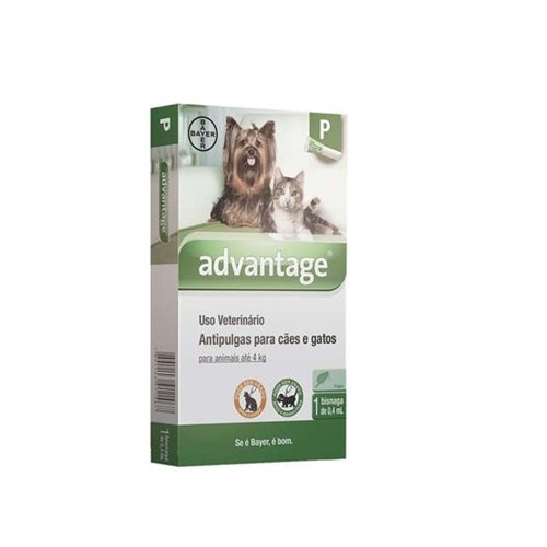 Antipulgas Advantage Cães e Gatos 0,4 ML