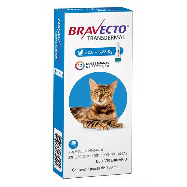 Antipulgas Bravecto Transdermal Gato 2,8-6,25kg