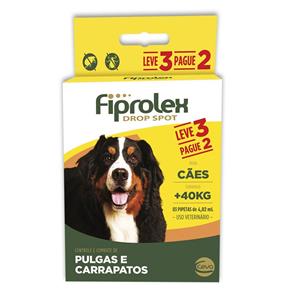 Antipulgas Ceva Fiprolex Cães Acima 40kg Leve3 Pague 2