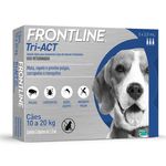 Antipulgas e Anticarrapatos Frontline Tri-act para Cães de 10 a 20 Kg - 3 Pipetas