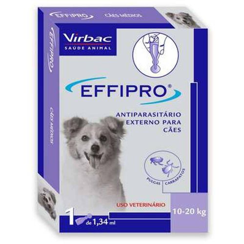 Antipulgas e Carrapatos Virbac Effipro - 1,34 ML