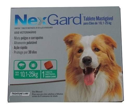 Antipulgas Nexgard para Cães 10 a 25kg