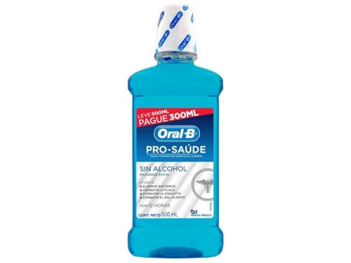 Antisséptico Bucal 500ml - Oral-B Pro-Saúde