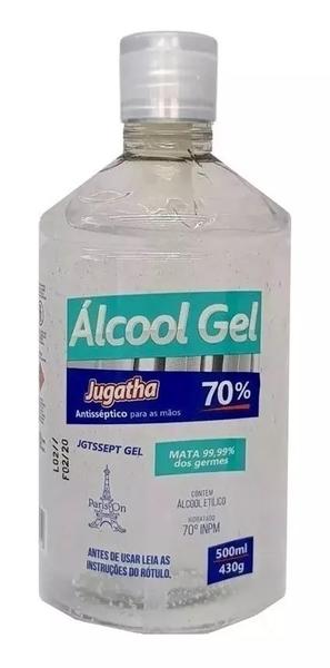 Antissepticol em Gel 70% 500ml - Jugatha