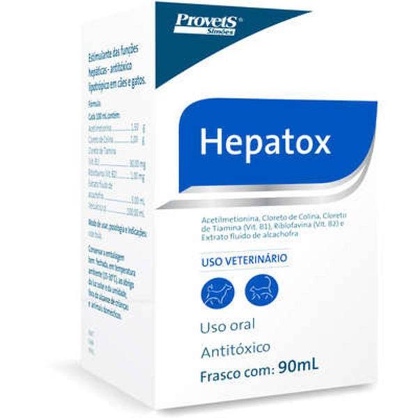 Antitóxico Hepatox 90ml - Provets Simões