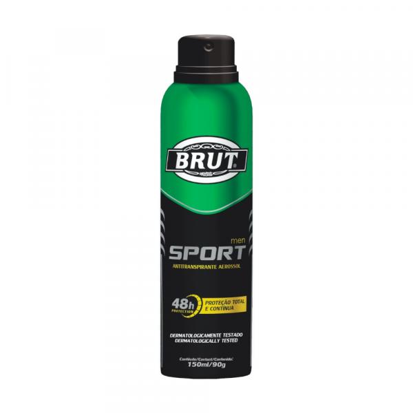 Antitranspirante Desodorante Masculino Brut Sport 150ml - Kit C/12 Und.