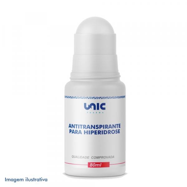 Antitranspirante para Hiperidrose (suor Excessivo) - em Roll On 70ml - Unicpharma