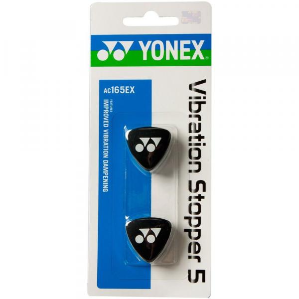 Antivibrador Yonex Logo Preto com 02 Unidades