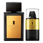 Antonio Banderas Golden Secret Kit - Perfume Masculino 200ml