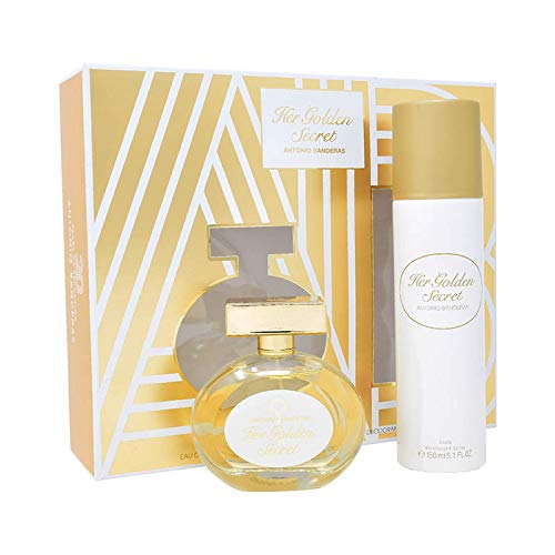 Antonio Banderas Her Golden Secret Kit - Eau de Toilette + Desodorante Kit