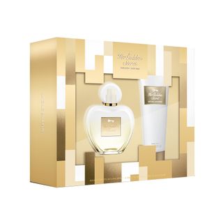 Antonio Banderas Her Golden Secret Kit – Perfume Feminino EDT + Hidratante Corporal Kit